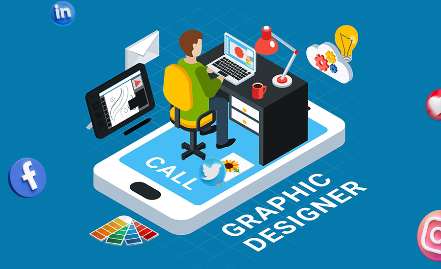 Creative graphic design services for branding, social media, marketing materials, and professional visual communication.