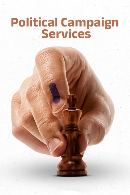 Professional political campaign services including digital promotion, branding, social media management, and voter engagement strategies.